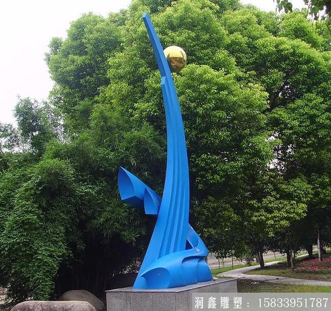 公園景觀不銹鋼 城市景觀雕塑 雕塑定制