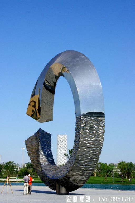 圓環雕塑 價格 廠家 來圖定制